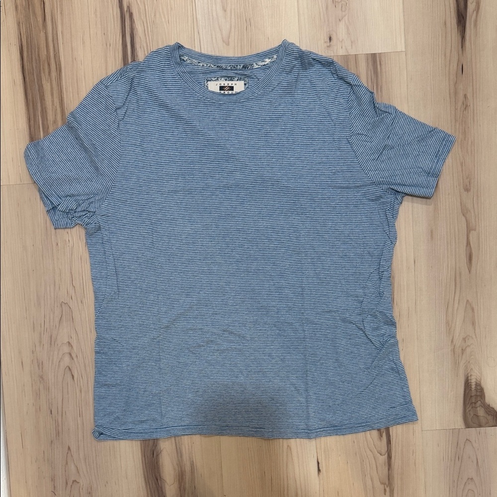Joseph Abboud Light Blue Striped Tee